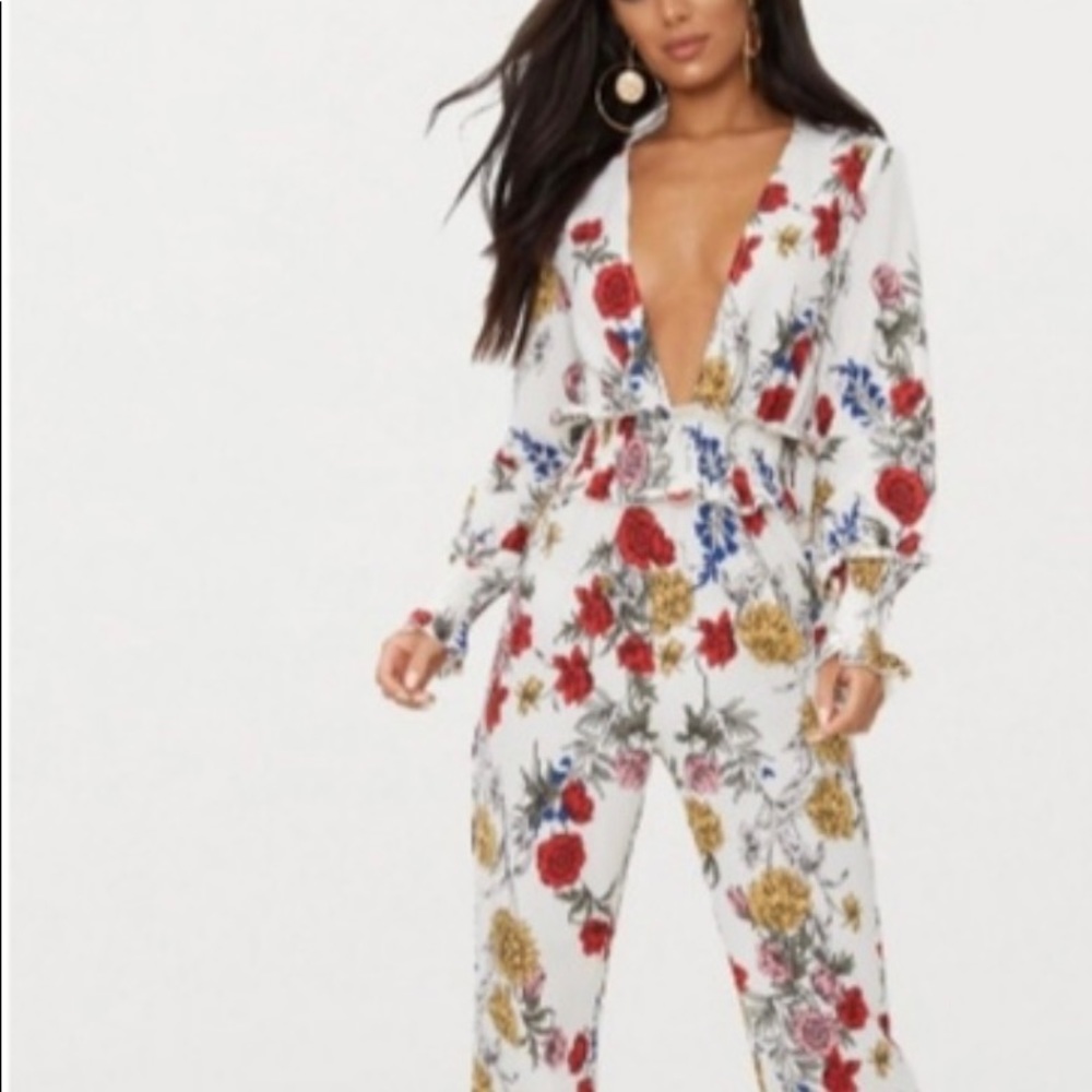 Floral Jumpsuit